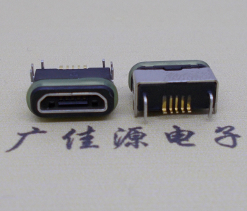 MICRO USB超级防水接口 防水母座 防水连接器  MICRO 防水接口  迈克防水母座  麦克防水连接器