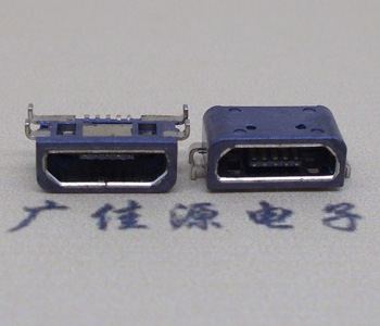 Micro usb5pin母座 B型防水反向连接器  B型防水迈克  迈克防水连接器