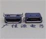 Micro usb5pin母座 B型防水反向连接器