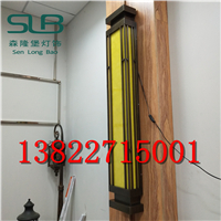 酒店工程灯户外防水方形壁灯中式仿云石亚克力壁灯  户外防水壁灯  中式特色壁灯