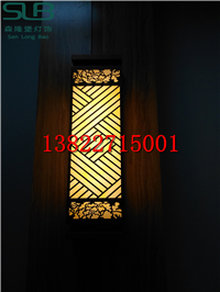 中式仿古壁灯酒店饭店门口LED节能壁灯户外仿云石壁灯  酒店LED壁灯
