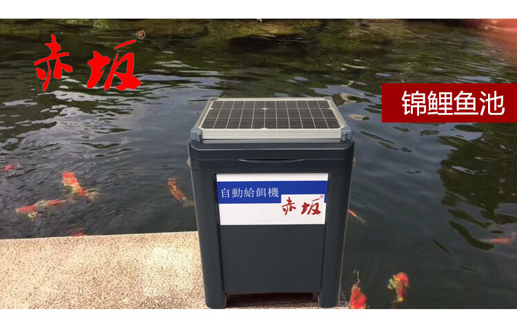 赤坂太阳能投饵器 户外喂食器批发  赤坂喂食器