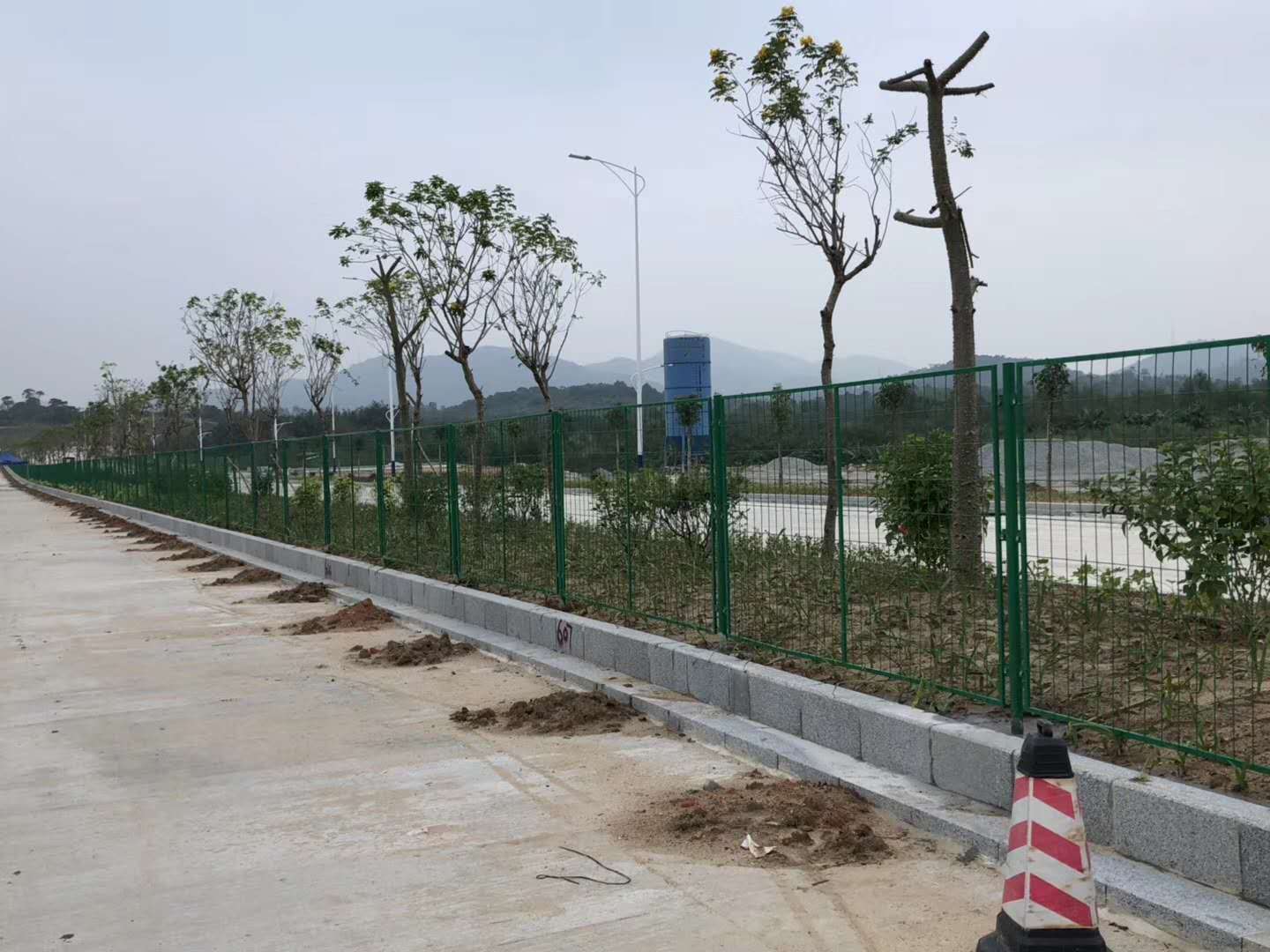 江门厂家定制绿色简易隔离荷兰网
