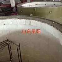 山东昊阳标准模块厂家直销加热炉专用  颜色洁白  耐高温  抗拉强度大
