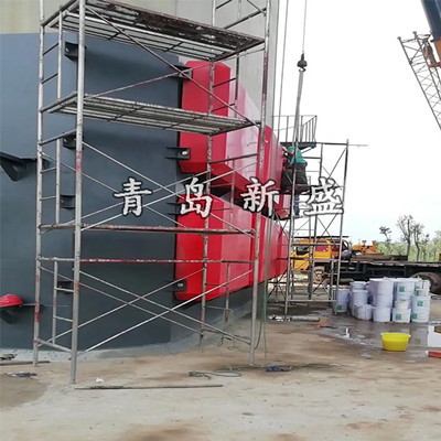 青岛新盛筒形变截面自浮式FRP柔性消能防撞圈  固定式防撞块  桥墩防撞护栏  桥梁防撞块