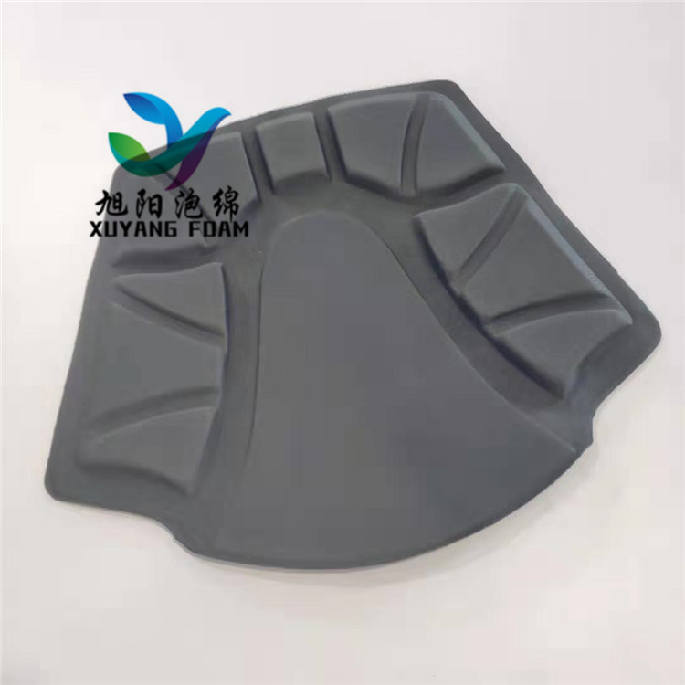 EVA贴合弹力布模压成型 EVA冷热压加工厂家  海绵压型  EVA冷压内衬  海绵头盔内衬