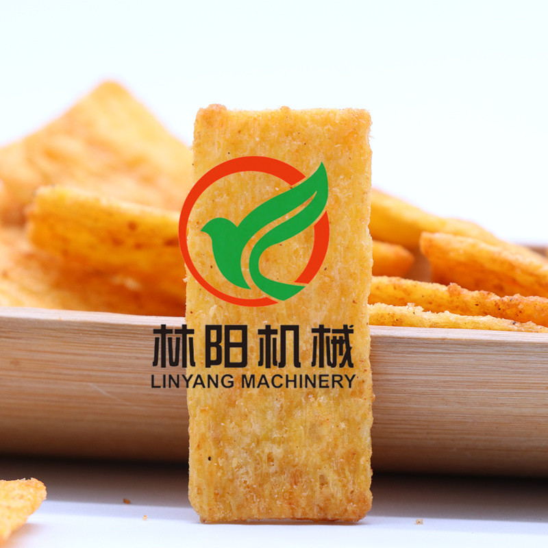 脆锅巴生产设备 油炸食品生产线  脆锅巴生产机械  脆锅巴生产线
