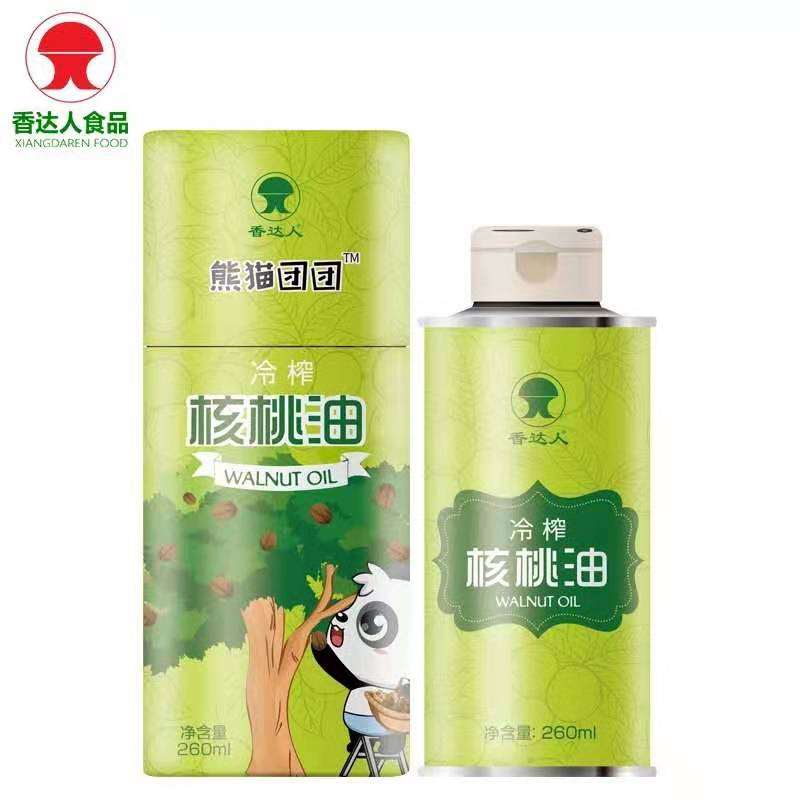 香达人低温冷榨一级婴幼儿核桃油厂家直供批发