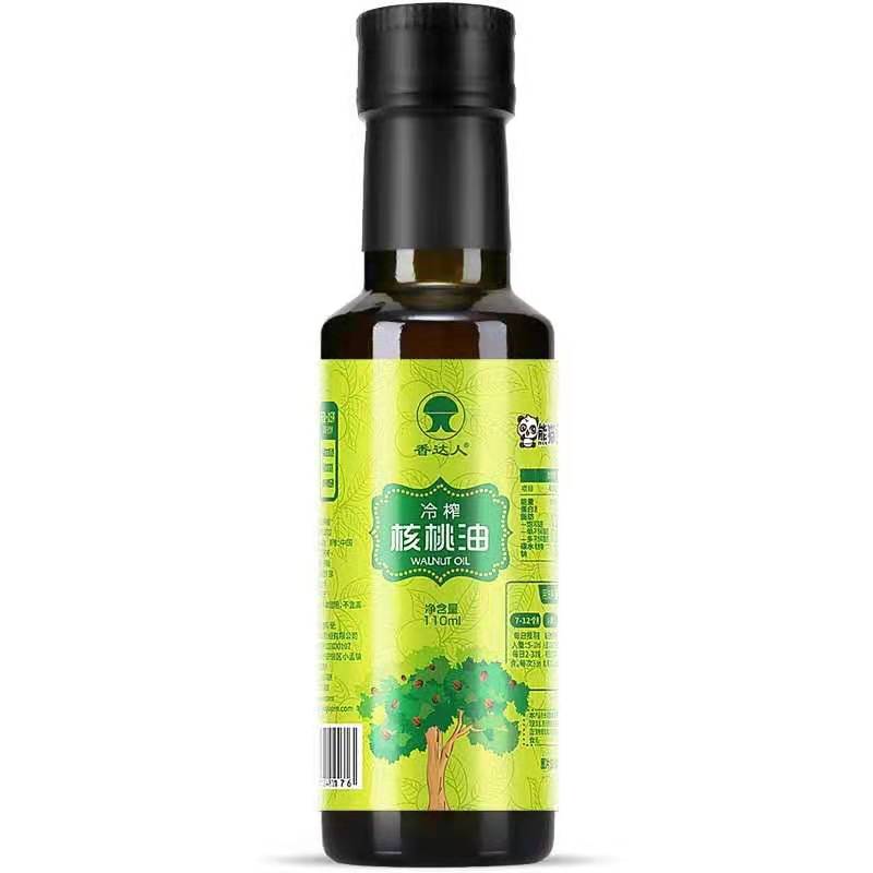 香达人核桃油厂家诚招加盟代理，支持OEM贴牌代加工  冷榨油