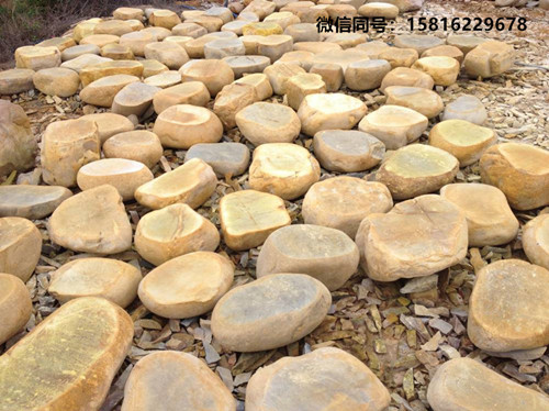 广东出售各种黄蜡石 平台石 踏步石 草坪点缀石  精品平台黄蜡石