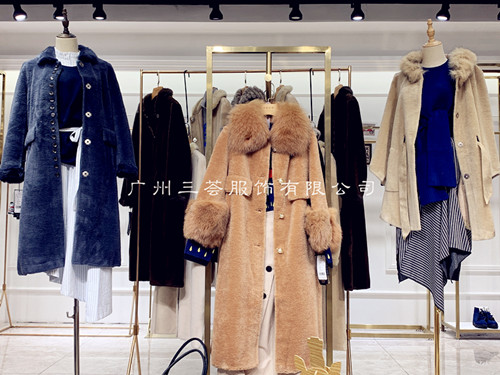 珞嫔颗粒绒新款高端品牌折扣女装尾货货源进货渠道  品牌女装尾货  折扣女装拿货渠道  女装服装批发