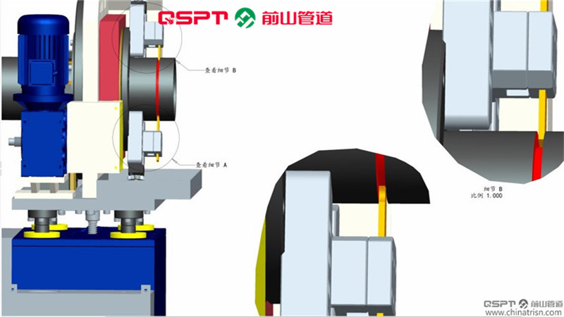 轻便式坡口机，管道切断坡口机，前山管道  坡口机量大质优