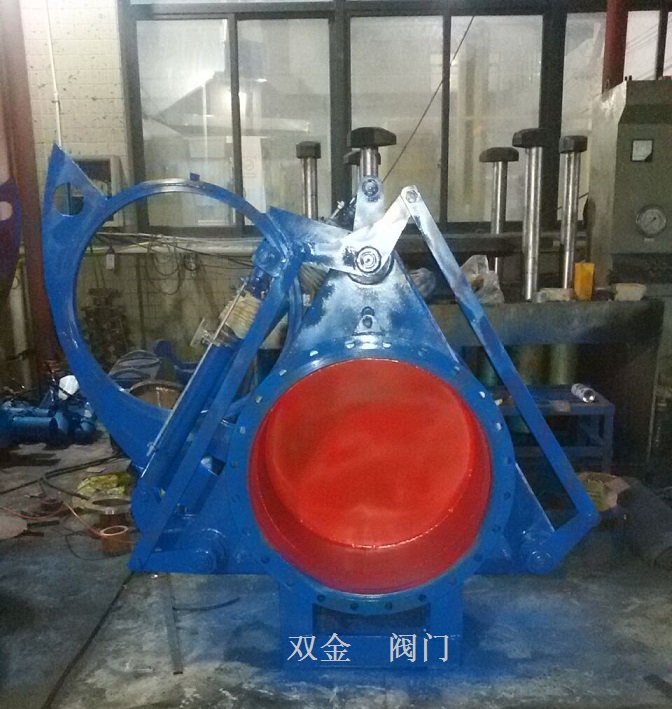 F743X液动盲板阀厂家双金阀门供应  液动盲板阀价格