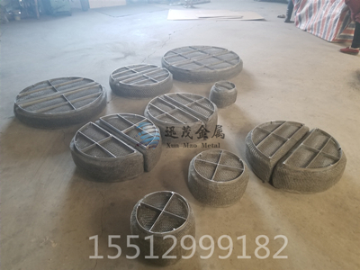 安平优质厂家直销不锈钢丝网除沫器 丝网除雾器