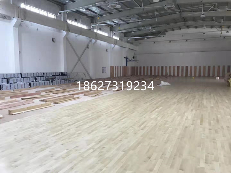 运动木地板柞木舞台实木地板施工