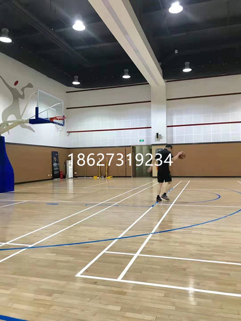 运动木地板学校体育馆舞台实木地板安装