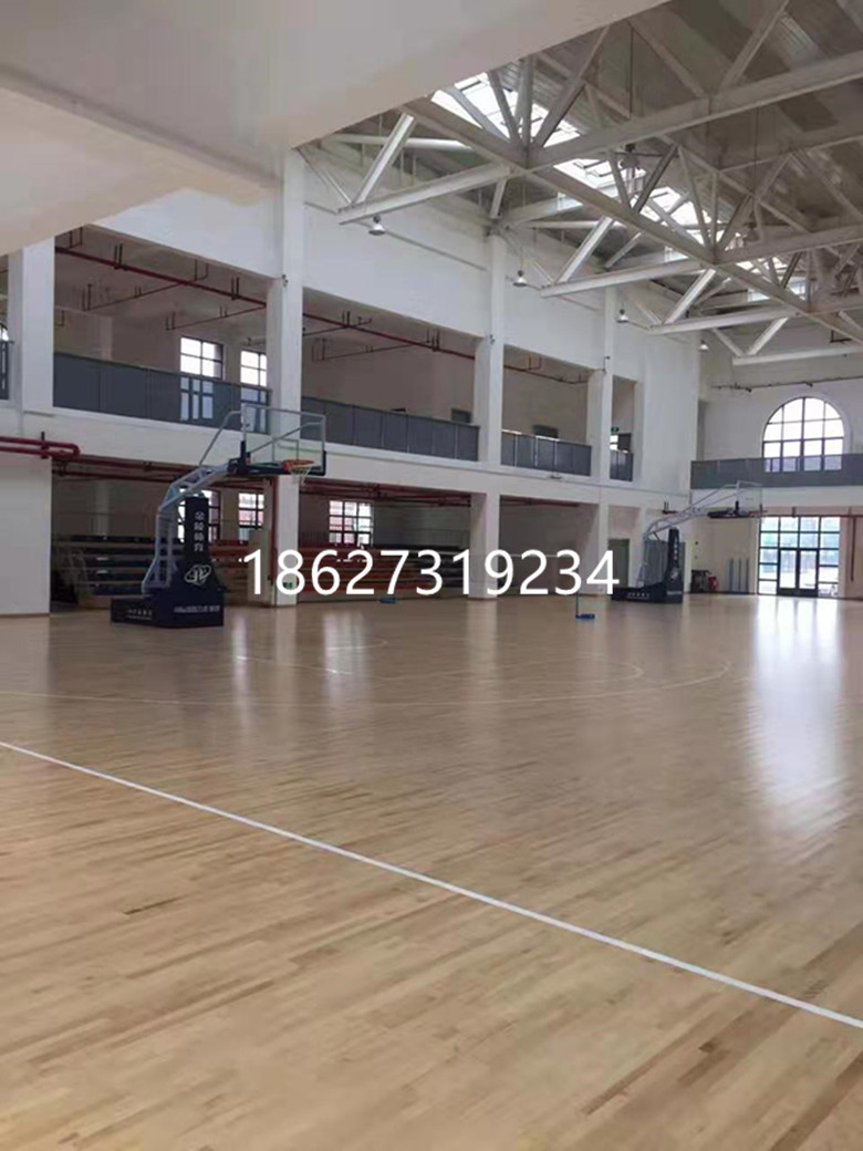 运动木地板枫木羽毛球木地板施工