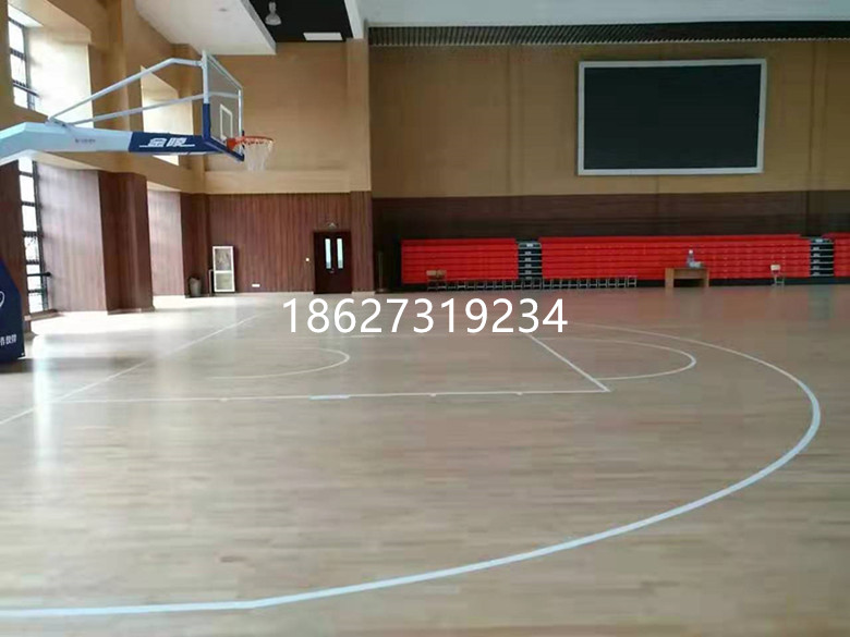 运动木地板枫木羽毛球木地板施工
