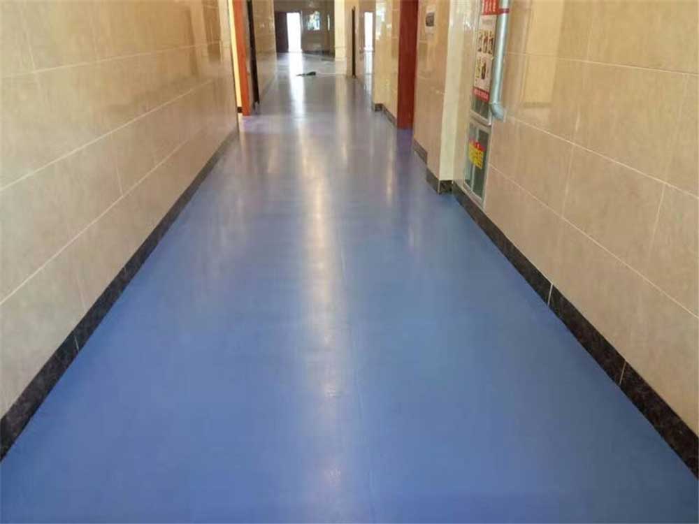 PVC地板材料厂家 商用PVC地板铺装设计 华飞建工 PVC材料厂家 塑胶跑道材料厂家 人造草坪材料厂家