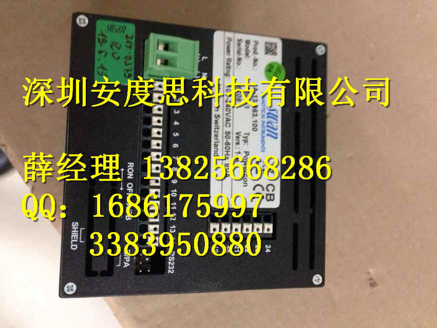 SWAN钠参比电极A-87.840.100 ?&nbsp;&nbsp;SWAN电极