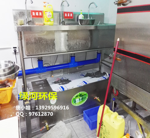 珠海食堂油水分离器/饭店油污分离设备/厂家直销  珠海隔油池  油污分离器