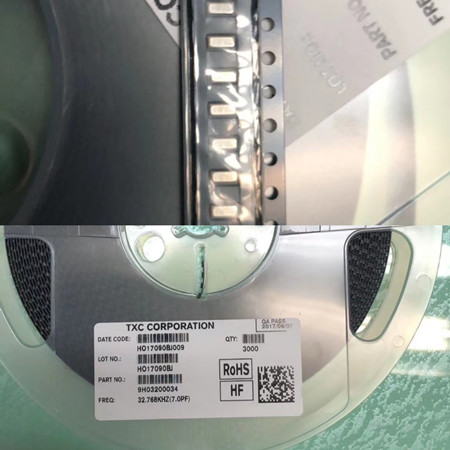 TXC无源晶振,32.768K晶振  TXC晶振  9H03200034  3215贴片晶振