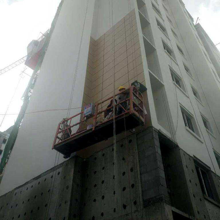 西安咸阳外墙真石漆施工,大楼墙面真石漆质感漆岩片漆 西安外墙真石漆 西安真石漆施工 西安墙面真石漆