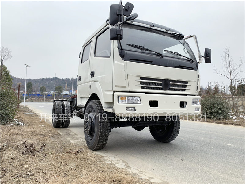 东风大多利卡四驱越野卡车底盘4×4大多利卡平头  东风大多利卡底盘