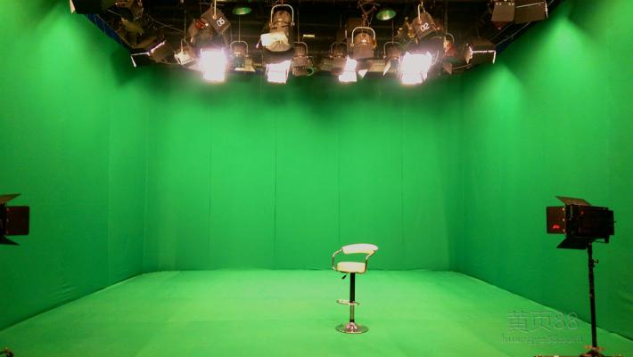 虚拟演播室建设专家 高清4K演播室蓝箱施工  虚拟演播室施工