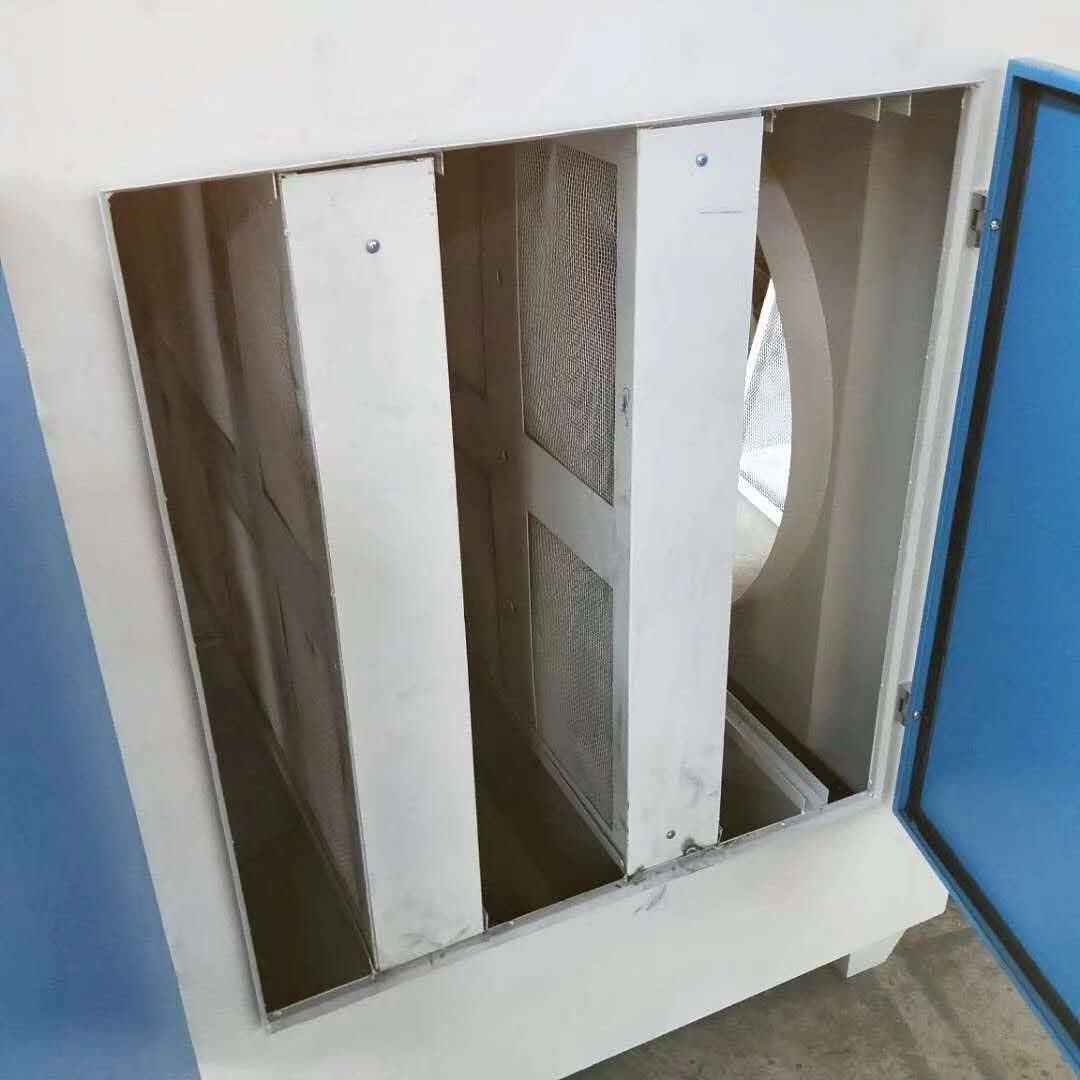 工业漆雾净化器活性炭环保箱 活性炭吸附箱