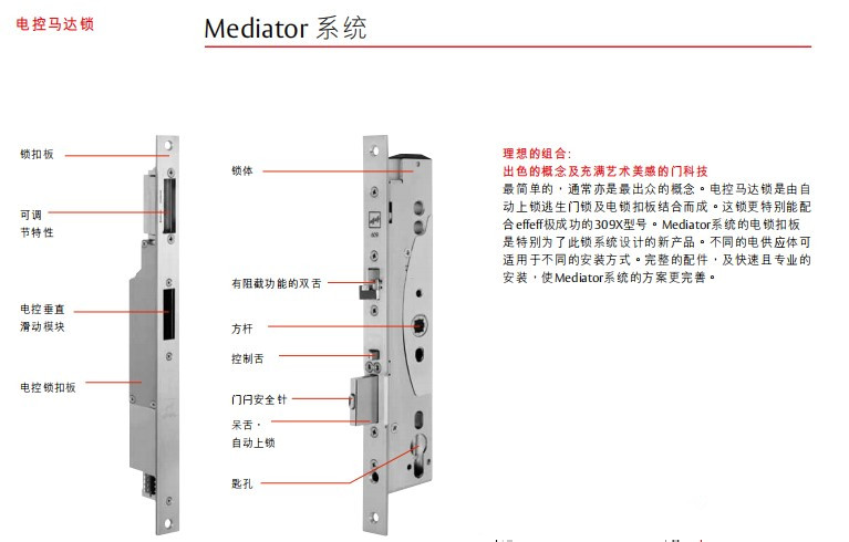德国安福电动马达锁－Ｍｅｄｉａｔｏｒ