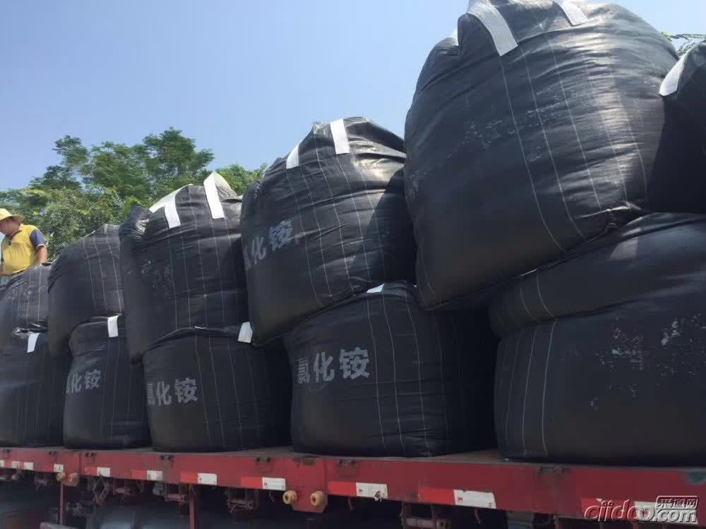 广东吨袋氯化铵 氮肥 湿铵 干铵