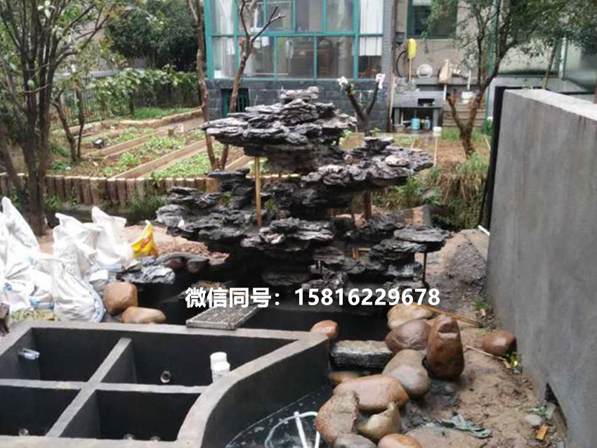 贵州庭院假山制作 英石叠石图片 英石叠石批发价?