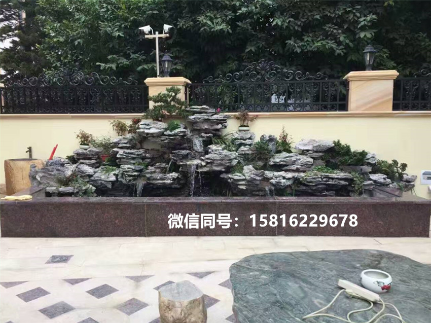 各种园林假山案例 英德石 广东精品英石 英石叠石