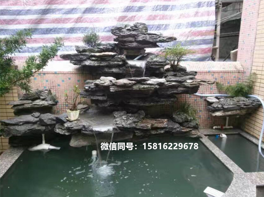 各种园林假山案例 英德石 广东精品英石 英石叠石