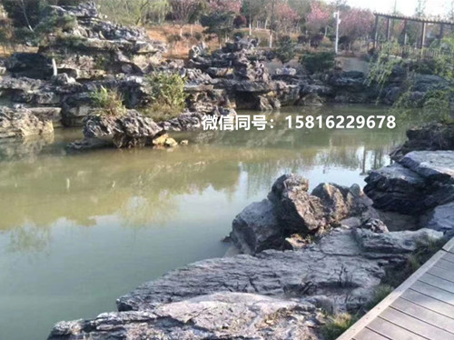 大型工程石 大英石特点 自矿自采假山石1
