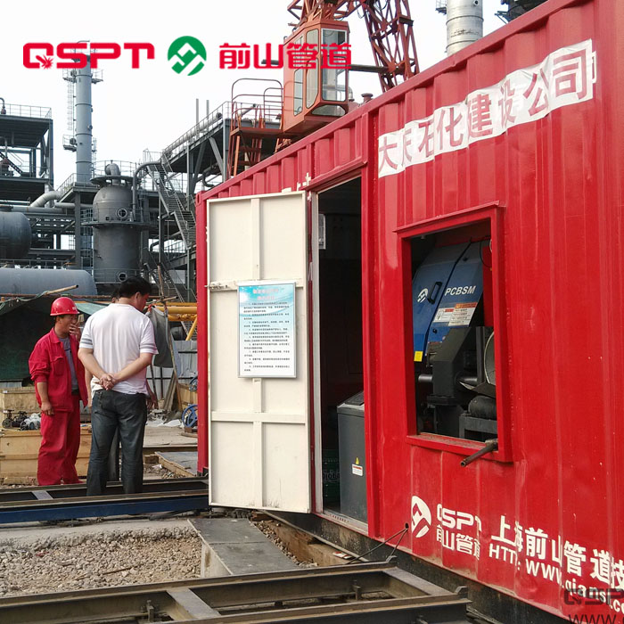 管道坡口加工工作站，前山管道  管道坡口工作站  野外作业工作站