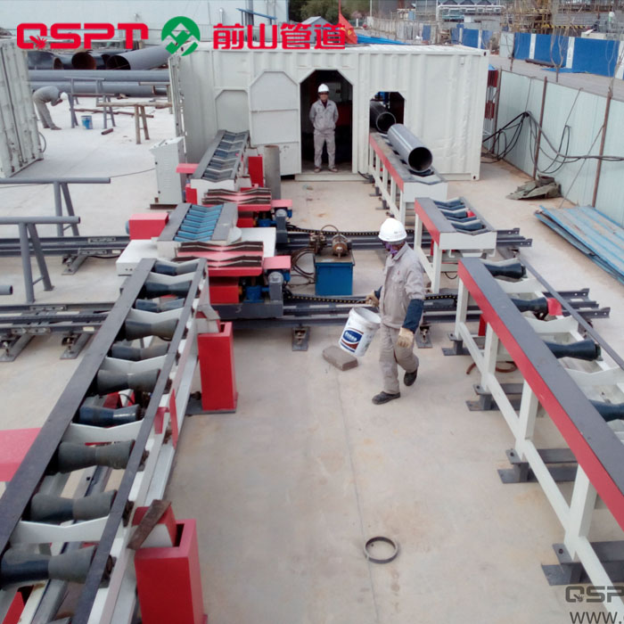管道坡口加工工作站，前山管道  管道坡口工作站  野外作业工作站