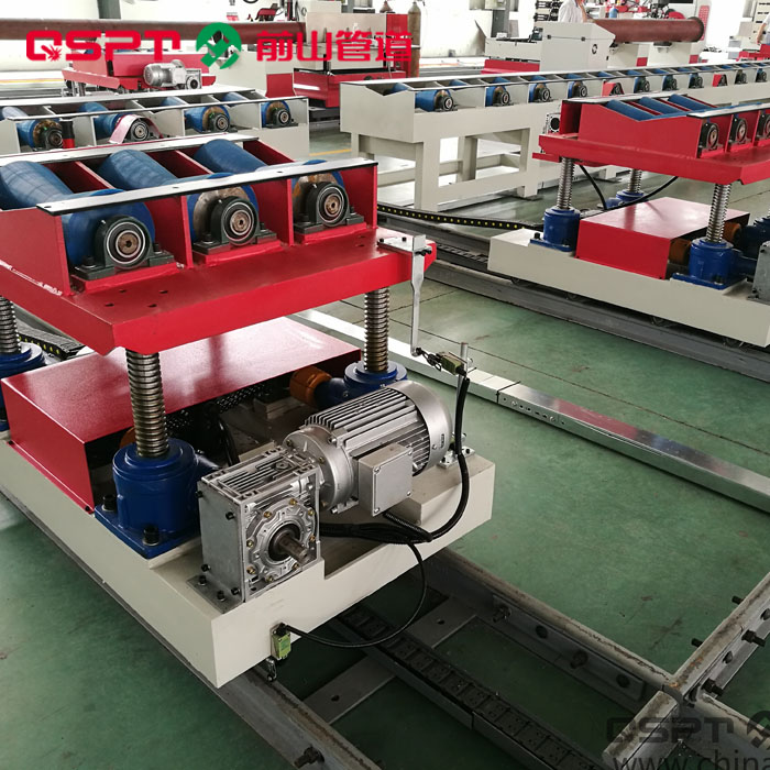 双丝杆型物流输送系统，前山管道  管子横向输送  管子输送小车  双丝杆型输送物流