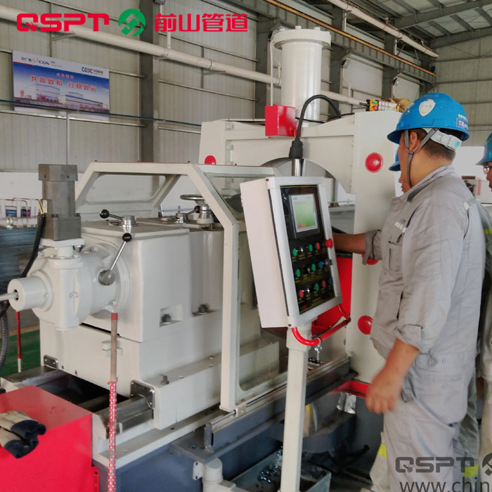 管子端面坡口机，管道坡口机厂家，前山管道  自动坡口设备  自动倒角机