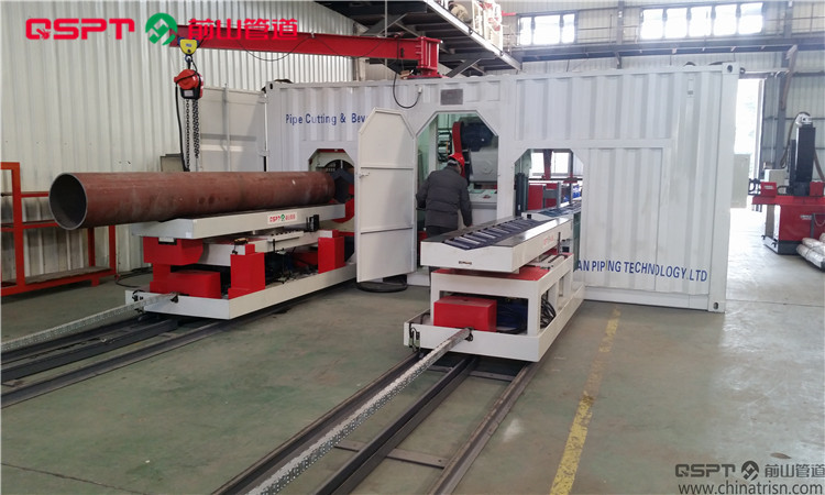 管道坡口机，管道坡口加工工作站  不锈钢管坡口加工  野外作业工作站