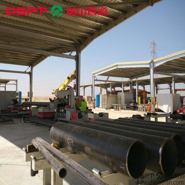 撬装场地式管道生产线，前山管道  管道预制生产线  管道生产线价格  转场方便生产线