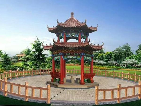 厂家定做古建凉亭