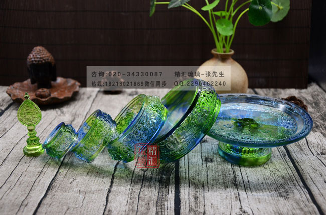 现货大中小号曼扎盘佛具 广州曼茶罗佛教用品批发 蓝色曼扎盘 曼扎批发 密宗佛具