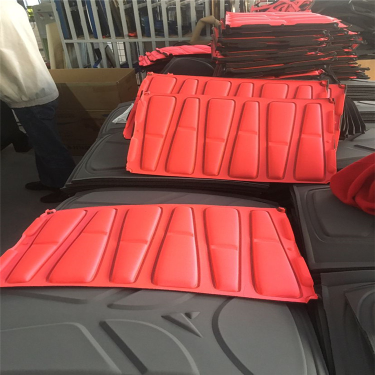 海绵热压加工 eva冷热压成型 海绵3D墙贴成型