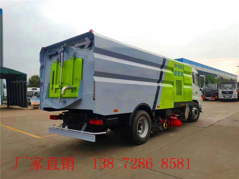 国六东风天锦15方洗扫车多少钱 汽车之家  扫路车  路面清洗车  路缘清洗车
