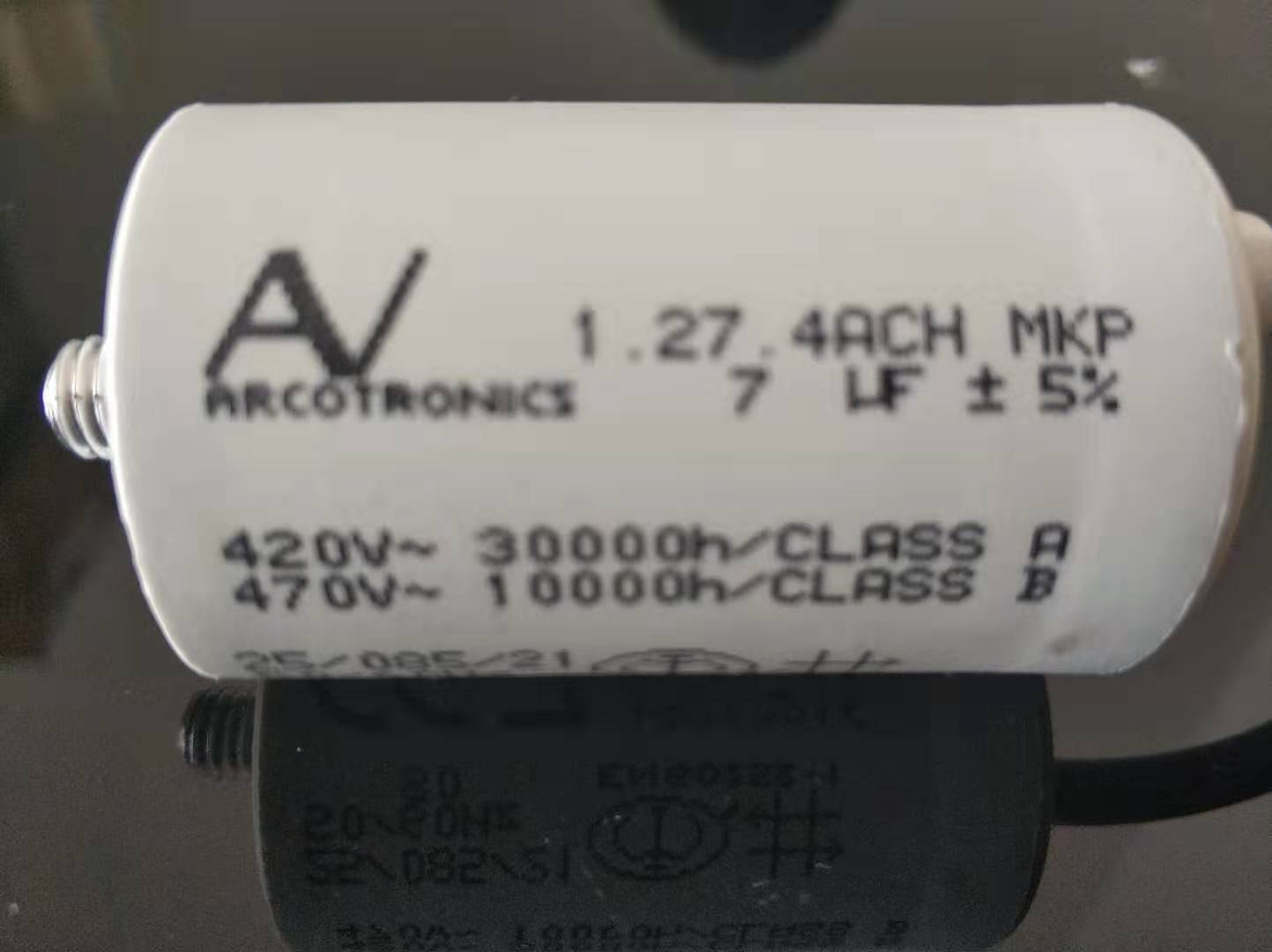 意大利ARCOTRONICS1.27.4ACH马达运行电容  KEMET/ARCOTRONICS  1.27.4ACH 7uF