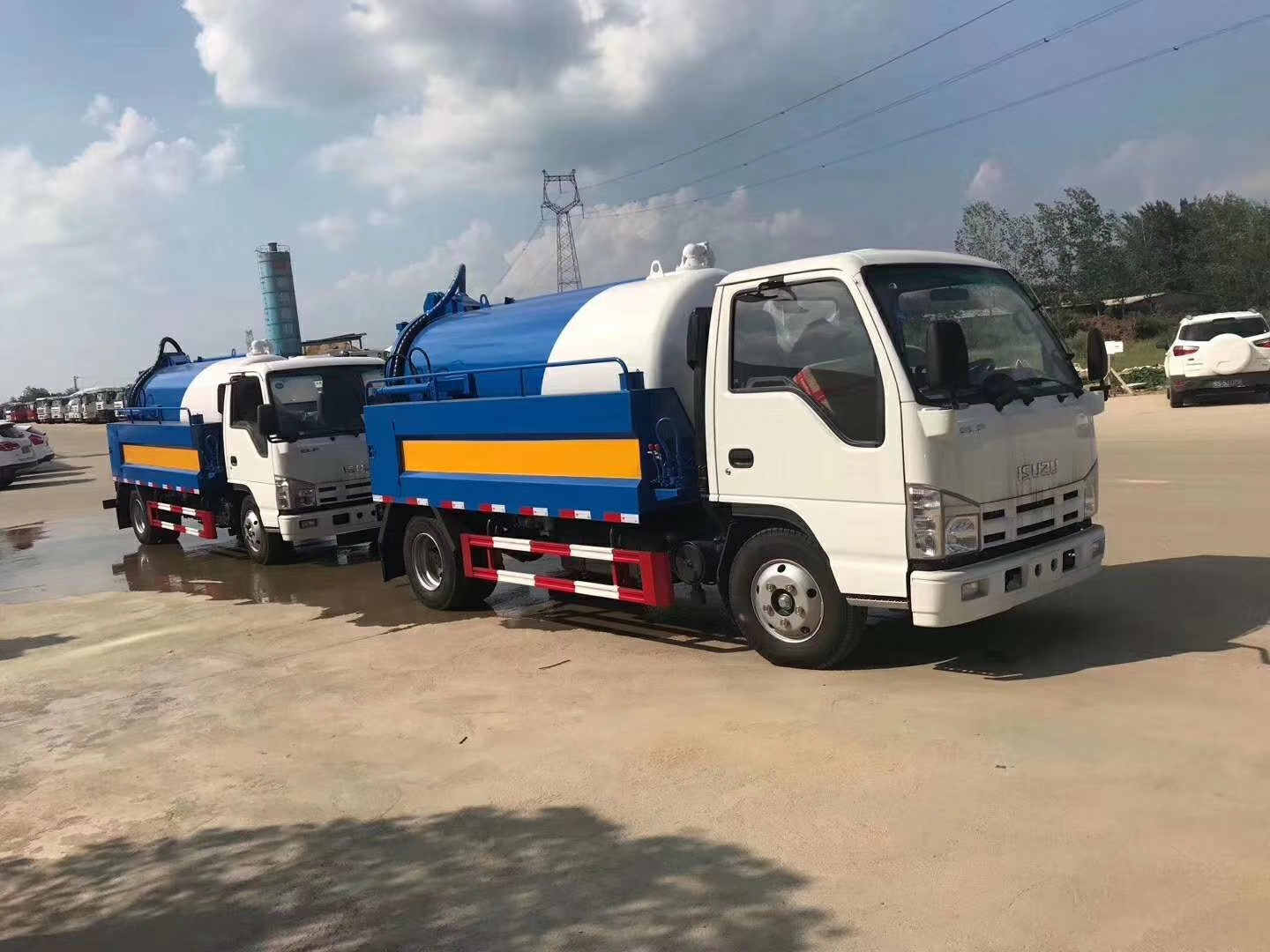 咸阳带副发吸粪车