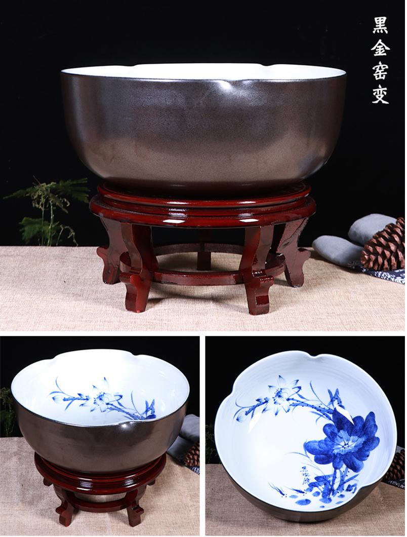 景德镇陶瓷鱼缸批发厂家