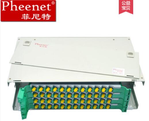 菲尼特弱电机柜接线图服务器机柜布线光纤配线柜作用  光纤配线架
